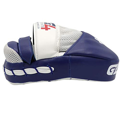 Curved Focus Mitts Hook and Jab Pads PU Leather Pads for Coaching in Boxing MMA Kickboxing Martial Arts Muay Thai