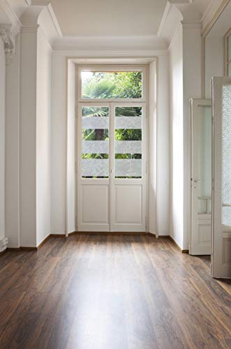 d-c-fix 346-0012 Self-Adhesive Privacy Glass Window Film, Snow, 17" x 78" Roll