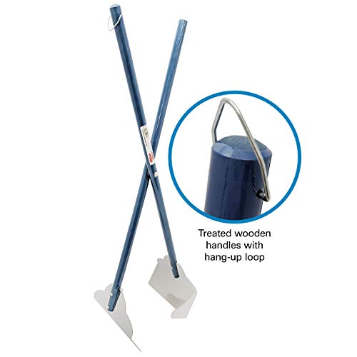 Four Paws Wee-Wee Pooper Scoopers for Dogs l Outdoor Rake l Spade & Pan l Pooper Scooper Set - size: 5.25" x 7" x 33.5", style: Spade Scooper