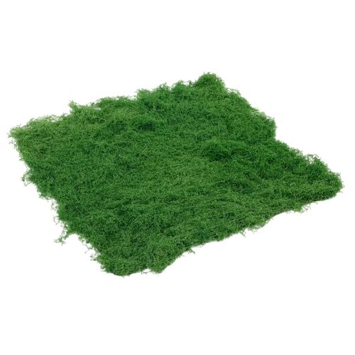 EXCEART Simulated Moss Turf Mat Realistic Artificial Moss Pad for Landscape Decoration for Bonsai Fish Tanks Garden Decor and Creative Projects