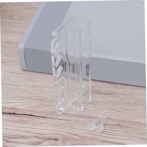 BESPORTBLE Acrylic Holder Rack for Aquatic Plant Tools Compact Storage for Aquarium Maintenance Featuring High-Transparency Design for Scissors Tweezers and Scrapers