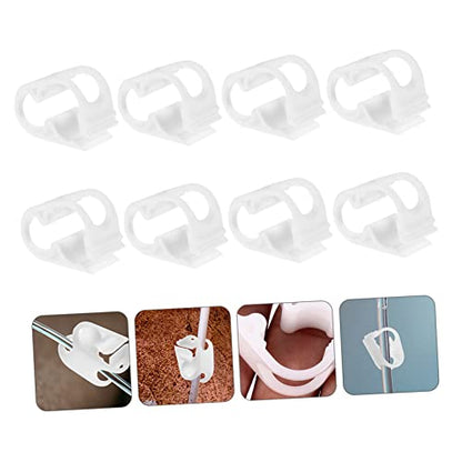 10pcs Adjustable Hose Clamps for Flow Control Silicone Tube Shut off Clips for Laboratory Home Use Corrosion Resistant Reusable