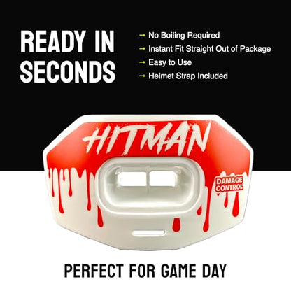 DAMAGE CONTROL Youth Football Mouth Guard – Hitman - color: Hitman