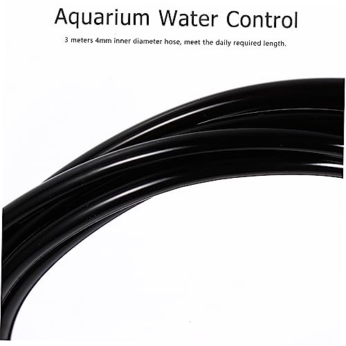 MERRYHAPY Adjustable Aquarium Micro Water Control Valve Hose Set Soft Silicone Tubing with for Fish Tank Easy Installation Design