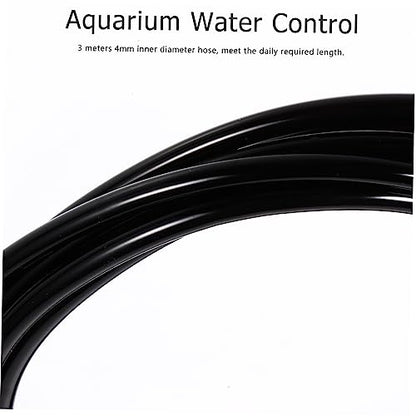 MERRYHAPY Adjustable Aquarium Micro Water Control Valve Hose Set Soft Silicone Tubing with for Fish Tank Easy Installation Design