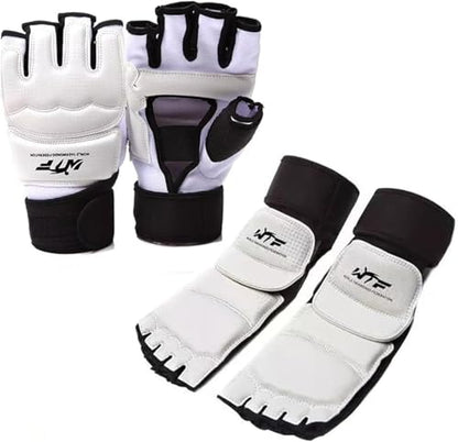 Taekwondo Sparring Gear, Taekwondo Shoes & Sparring Gloves. - size: X-Large