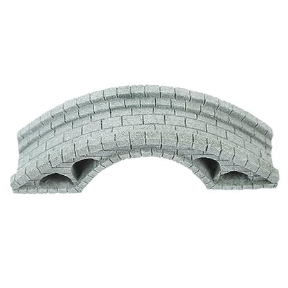 Happyyami Dollhouse Accessories Micro Landscaoe Bridge Mini Terrarium Bridge Artificial Arch Bridge Fish Tank Bridge Stone Bridge Statue Japanese Zen Household Green Sandstone Container