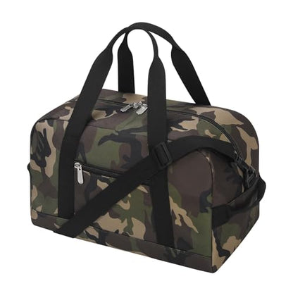 Apenze Small Gym Bag 14 inch Duffel Bag - color: Camouflage