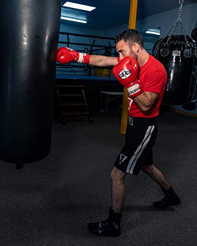 Pro Mex Pro Lace Training Gloves V 3.0 - color: Red, size: 18 oz