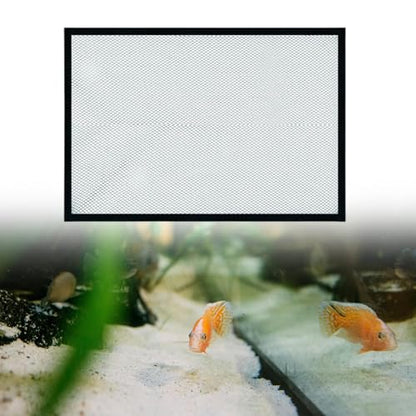 Baoblaze Fish Tank Lid Cover Top Cover Anti Jumping Aquarium Screen Transparent Mesh Netting Replacement Net Fish Guard, 30x20cm