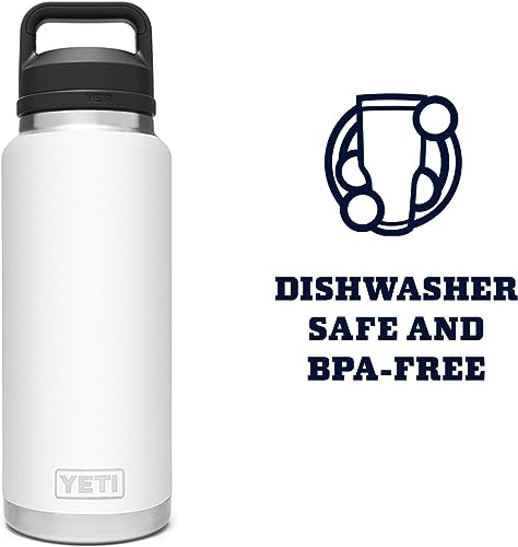 YETI Rambler 36 oz Bottle, Vacuum Insulated, Leakproof, Stainless Steel with Chug Cap - color: Upland Bird Olive