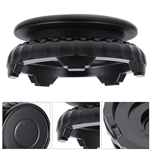 Alipis Rotating Bonsai Pedestal 5.11In Round Fish Tank Flowerpot Base Vase Display Stand for Home Office Garden Decoration