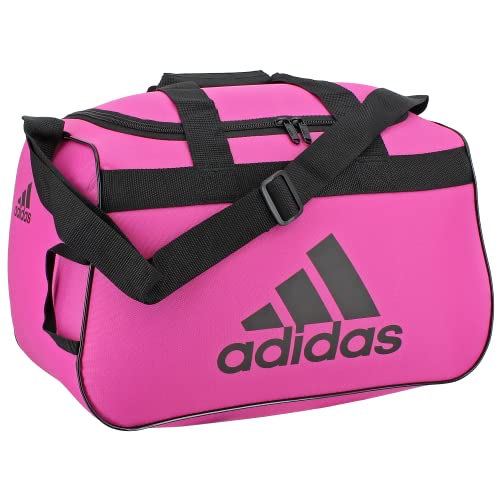 adidas Power Gym Bag – Lightweight Small Duffel, Intense Pink/Black/Diablo, OSFA - color: Intense Pink/Black/Diablo
