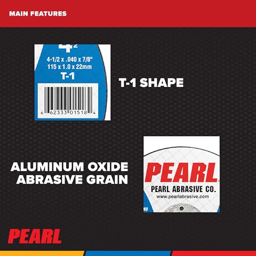 SlimCut AO 4-1/2 x .4 x 7/8 A46 T-1, Pack of 25