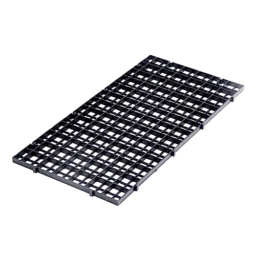 6Pcs Grids Bottom Isolate Tray Aquariums Divider Tray Fish Tanks EggCrate Light Diffuser Divider Filter AquaticSupply
