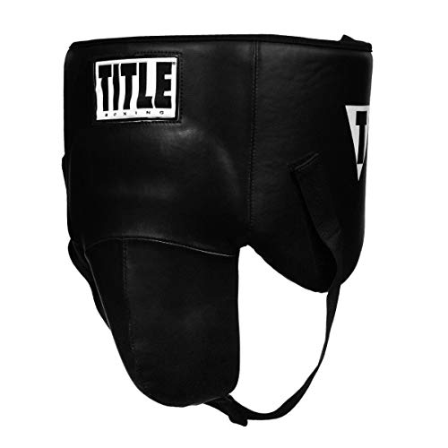 TITLE Boxing Armor No-Foul Protector 2.0 - Groin Guard for Men, MMA and Muay Thai Equipment - size: Small