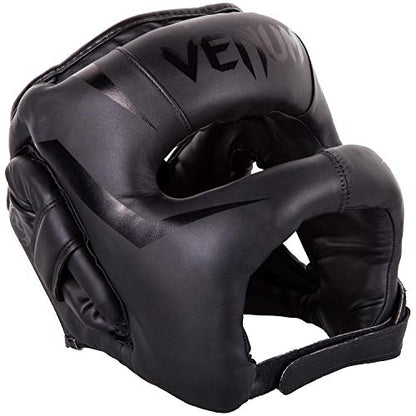 Venum Elite Iron Headgear - color: Black/Black