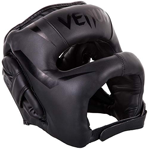 Venum Elite Iron Headgear - color: Black/Black