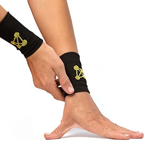 CopperJoint Compression Wrist Sleeve – Copper Hand Brace, Copper Wrist Compression Sleeve, Weight Lifting Wrist Support Brace, Hand Support for Sore Muscles, Yoga, Bowling, Sports - 1 Pair XL | Moisture-Wicking Fabric, Breathable Fit, Odor Control, Weight