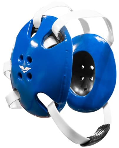 Wrestling Headgear - Wrestling Ear Guards - color: Blue