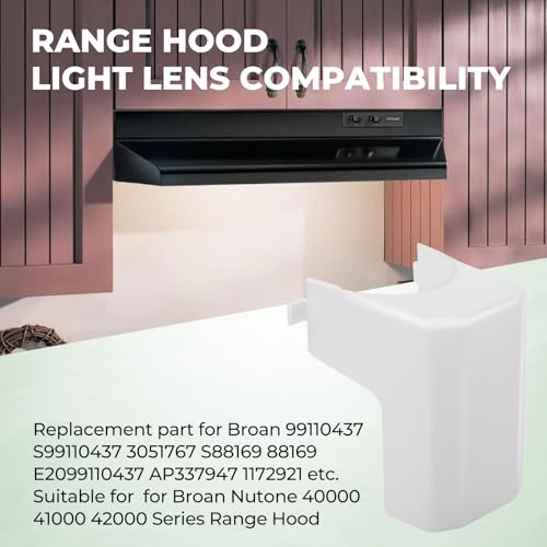 99110437 Range Hood Cover Replacement for Broan Nutone 40000/41000/42000 Series Range Hoods