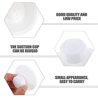 Toddmomy 10pcs White Screw Suction Cup Practical Aquarium Sucker Easy Install Disassemble