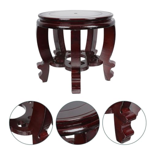 ABOOFAN Wooden Base for Fish Tank Display Stylish Wooden Stand Height for Home Decor Sturdy Construction Stable Design