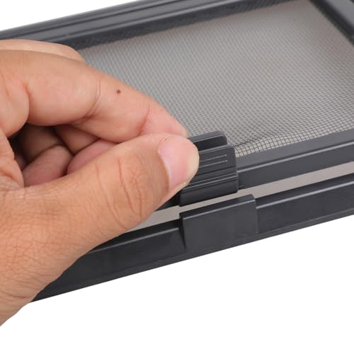 Mount Cover with Secure Clip and Mounts Prevents Fish Escaping Easy Reinforced Screen for Fish Tanks Easy Installation Anti-Jump Design