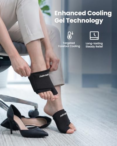 Forefoot Ice Pack Cold & Hot Therapy for Bunions & Ball of Foot Pain Relief