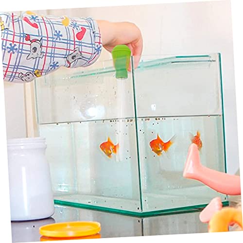 7pcs Aquarium Cleaning Tool with Stainless Steel Tongs Fishing Net and Brush for Easy Maintenance of Fish Tanks and Aquascaping