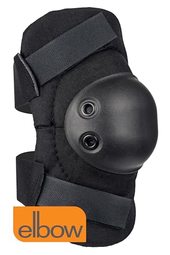 Alta 53010.00 Altaelbow Elbow Pads Altagrip, Black Flexible Cap, Black