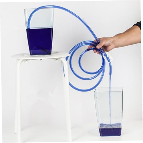 Manual Suction Hose Set for Vehicle and Home, Water and Oil Transfer Siphon Pump with Sturdy Guide Tube for Car Fuel and Aquarium Water Change