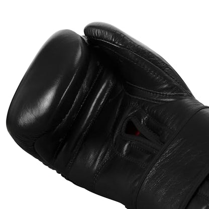 Title Boxing Ko-Vert Training Boxing Gloves - color: Black, size: 16 oz