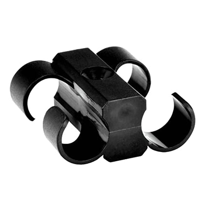 CCD0-4 Dual Cable Clip Clamp Fastening Wire Management 4 Pack (Dual 1/0 Gauge) - size: Dual 1/0 Gauge