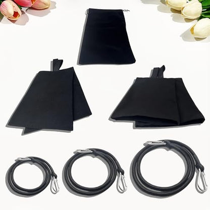 Jiu Jitsu Grip Trainer Simulating - Gi-BJJ Resistance Bands Kit, Grip Endurance Training for Judo, Wrestling Kimono