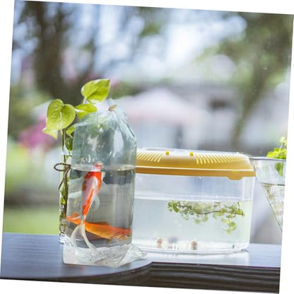 PRETYZOOM 50pcs Plastic Fish Bags for Live Fish Transport Leak-resistant Outdoor Shipping Bags Oxygen Containers for Aquatic Plants and Transport