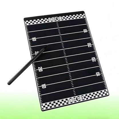 Electronic Flag Football Coaching Board, LCD Flag Football Tactical Board, with Induction Writing Pen, Durable Material, Thin and Portable, for Team Training
