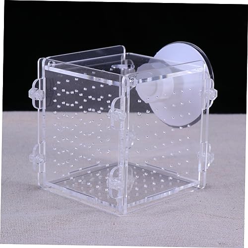 LIOOBO Guppy Breeder Box Fish Isolation Aquarium Incubator Acrylic Fish Tank Accessory