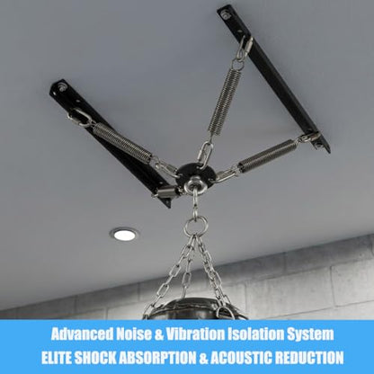 200LBS-MB Heavy Bag Hanger Noise Vibration Dampening Ceiling Mount