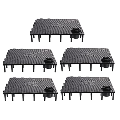 Toddmomy 5pcs Aquarium Filtering Plates Sand Divider for Fish Tank Smooth Edge Design Multi Water Permeability Aquarium Supplies for Optimal Environment