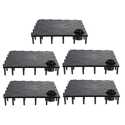 Toddmomy 5pcs Aquarium Filtering Plates Sand Divider for Fish Tank Smooth Edge Design Multi Water Permeability Aquarium Supplies for Optimal Environment
