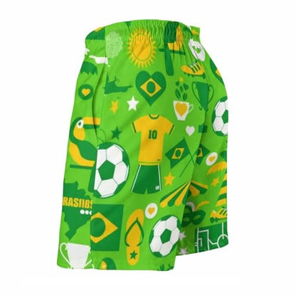 Mens Trunks Breathable Quick Dry Mesh Lining Holiday Party Beach Board Shorts - color: Style-19, size: 3X-Large