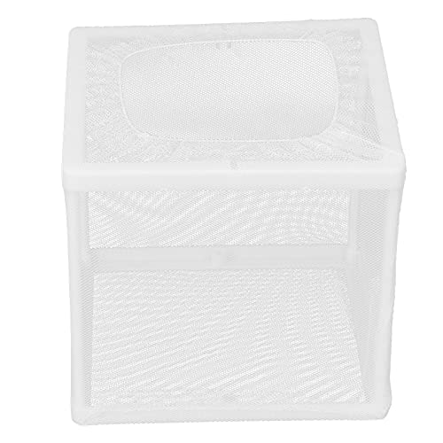 Aquarium Fish Breeder Box Isolation Box Breeder Hatchery Incubator with Suction Cup Fish Hatching Cage for Baby Fishes Shrimp Clownfish Guppy(S)