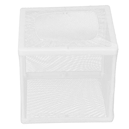 Aquarium Fish Breeder Box Isolation Box Breeder Hatchery Incubator with Suction Cup Fish Hatching Cage for Baby Fishes Shrimp Clownfish Guppy(S)