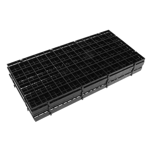 Abaodam 6Pcs Fish Tank Divider Meshes Aquarium Isolation Net for Fish Tank Bottom Filtration Plates Easy Install Divider for Pet Fish and Tank Decoration