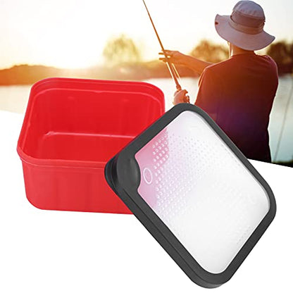 Bait Bucket, Bait Storage Box Convenient Wearproof for Fishing(170 * 170 * 85mm)