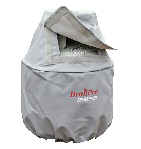 Propane Tank Cover Fits 20-Pound Steel Propane Cylinder - Grey