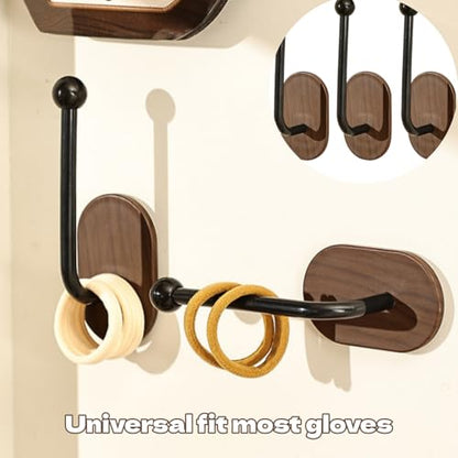Boxing Glove Wall Hooks, 3Pcs, Wall Mounted Rack | Sturdy, For Fitness Centers, Easy Installation, Universal Display Stand