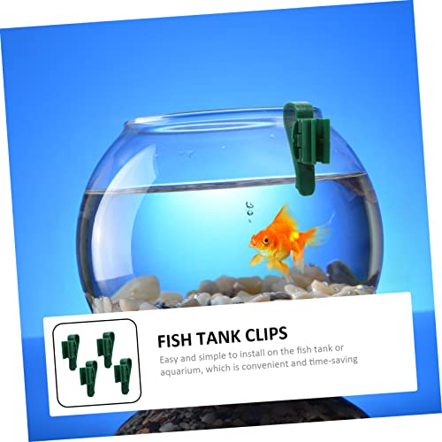 BESPORTBLE 4pcs Adjustable Aquarium Clips Water Pipe Holder for Fish Tanks Easy Installation Fixator for Tubing and Inlet Outlet Pipes Convenient Clips for Clean Aquatic Environments
