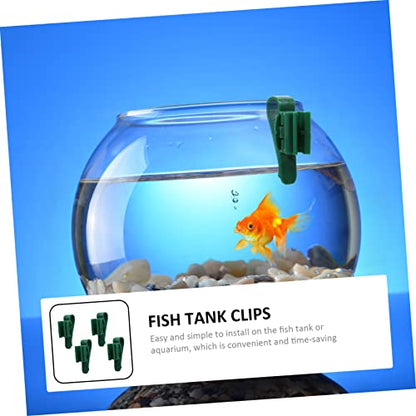 BESPORTBLE 4pcs Adjustable Aquarium Clips Water Pipe Holder for Fish Tanks Easy Installation Fixator for Tubing and Inlet Outlet Pipes Convenient Clips for Clean Aquatic Environments